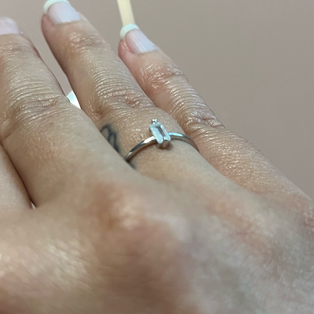 💍 S925 Sterling Silver Ring – Minimalist Everyday Chic 💍 - Picture 3 of 8